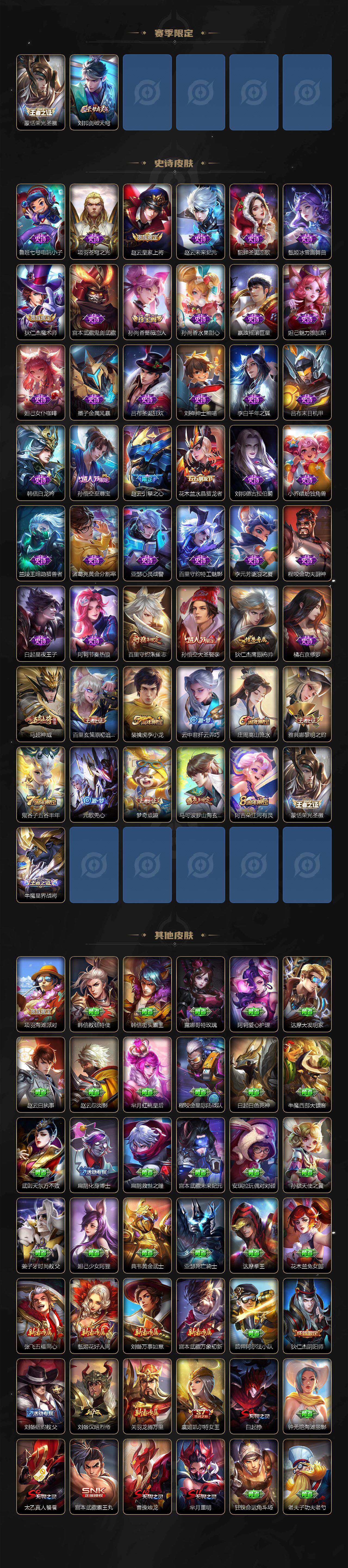 WZLX3431795王者荣耀账号详情图3 WZLX3431795王者荣耀账号详情图3