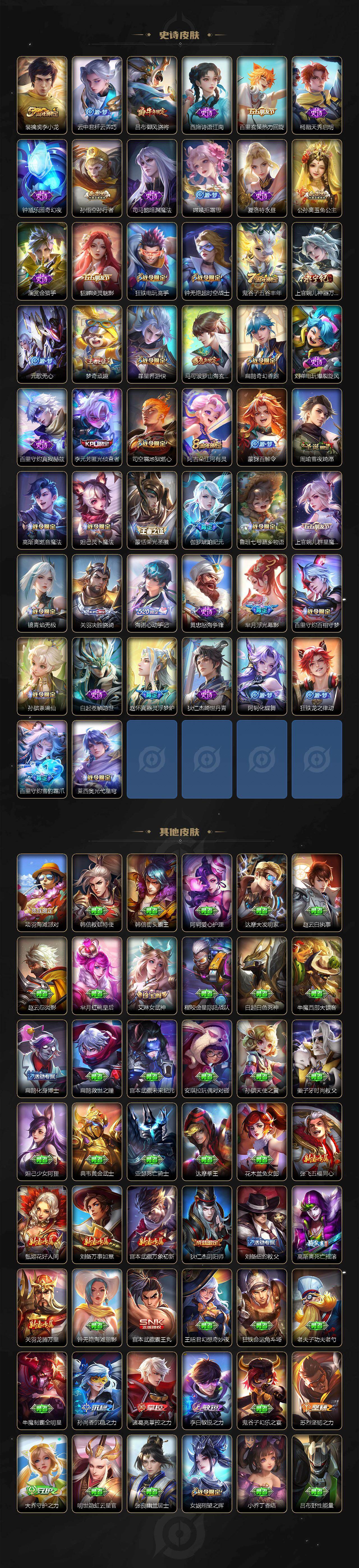 WZ0349903王者荣耀账号详情图4 WZ0349903王者荣耀账号详情图4