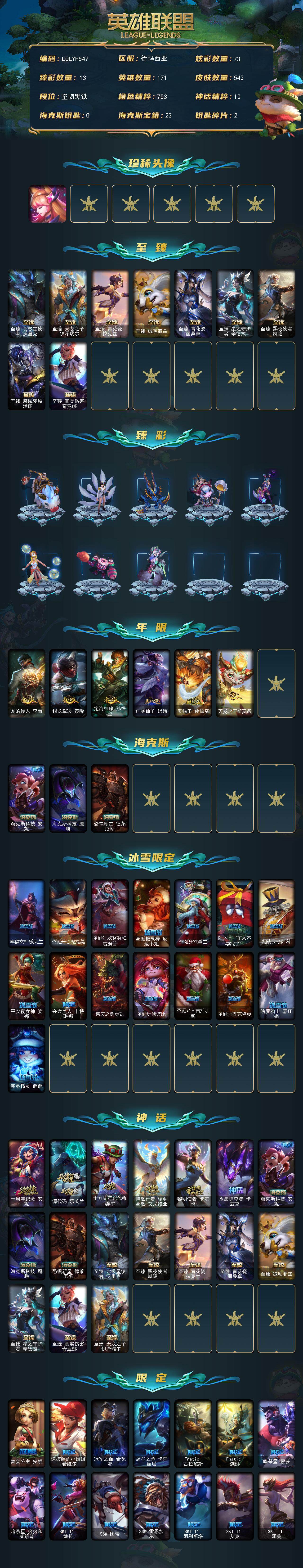 LOLEY320891英雄联盟账号详情图2 LOLEY320891英雄联盟账号详情图2