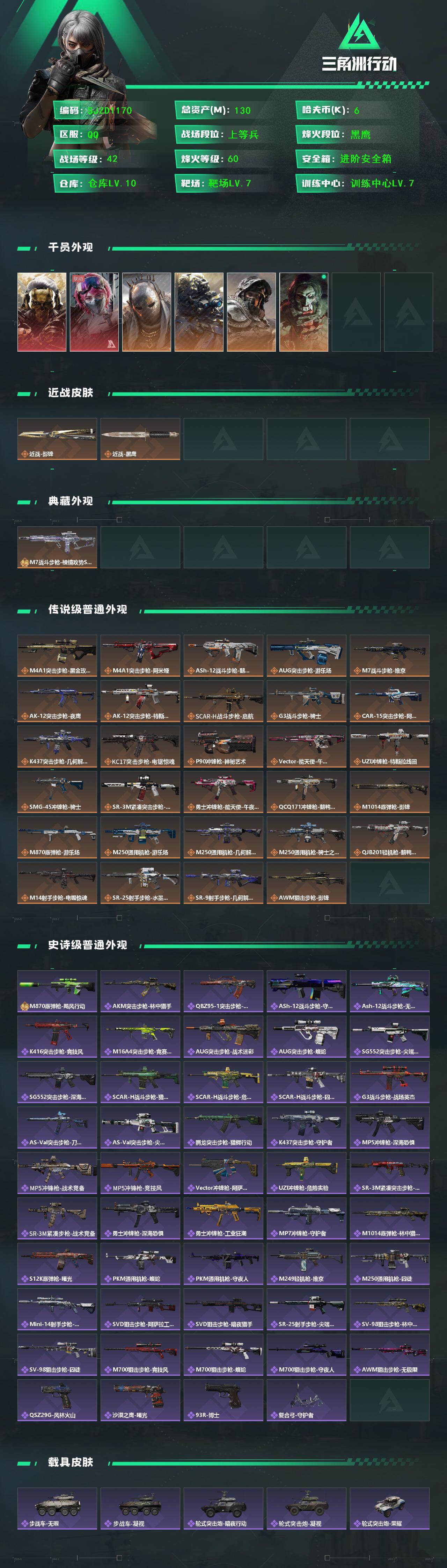 SJZQM382587三角洲行动账号详情图3 SJZQM382587三角洲行动账号详情图3