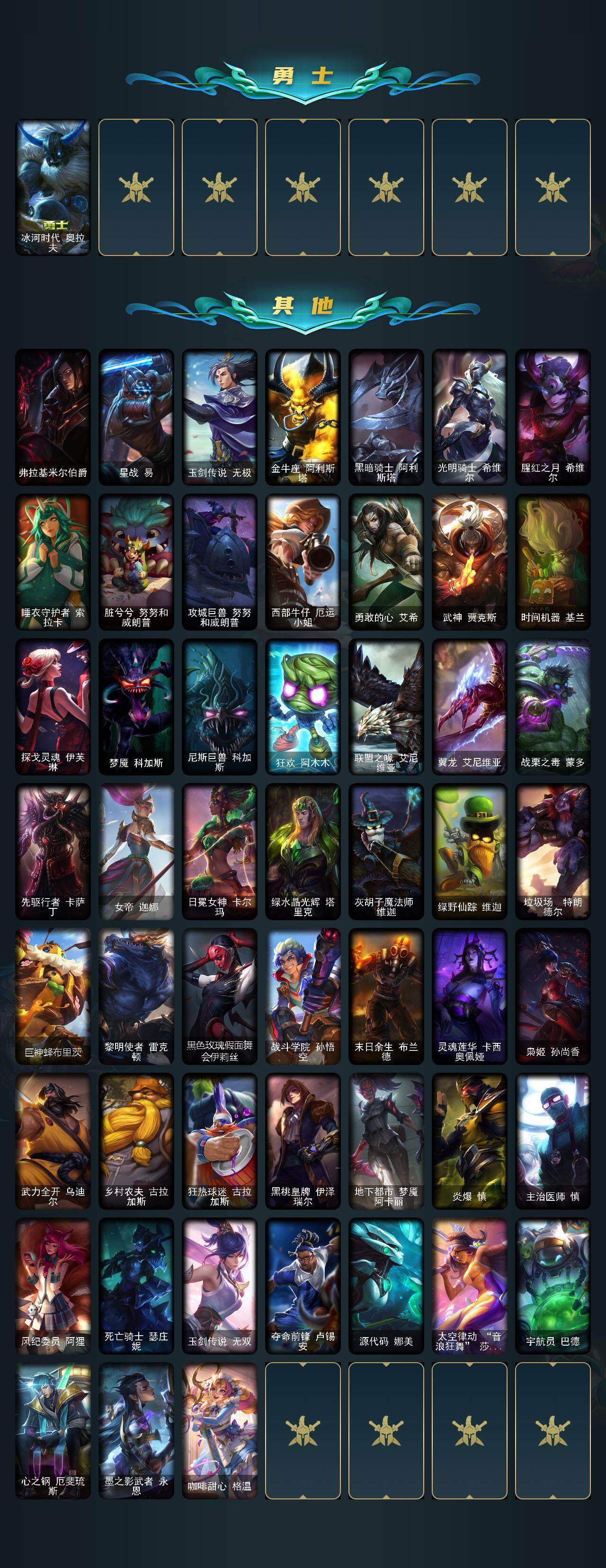 LOLCMW321303英雄联盟账号详情图3 LOLCMW321303英雄联盟账号详情图3