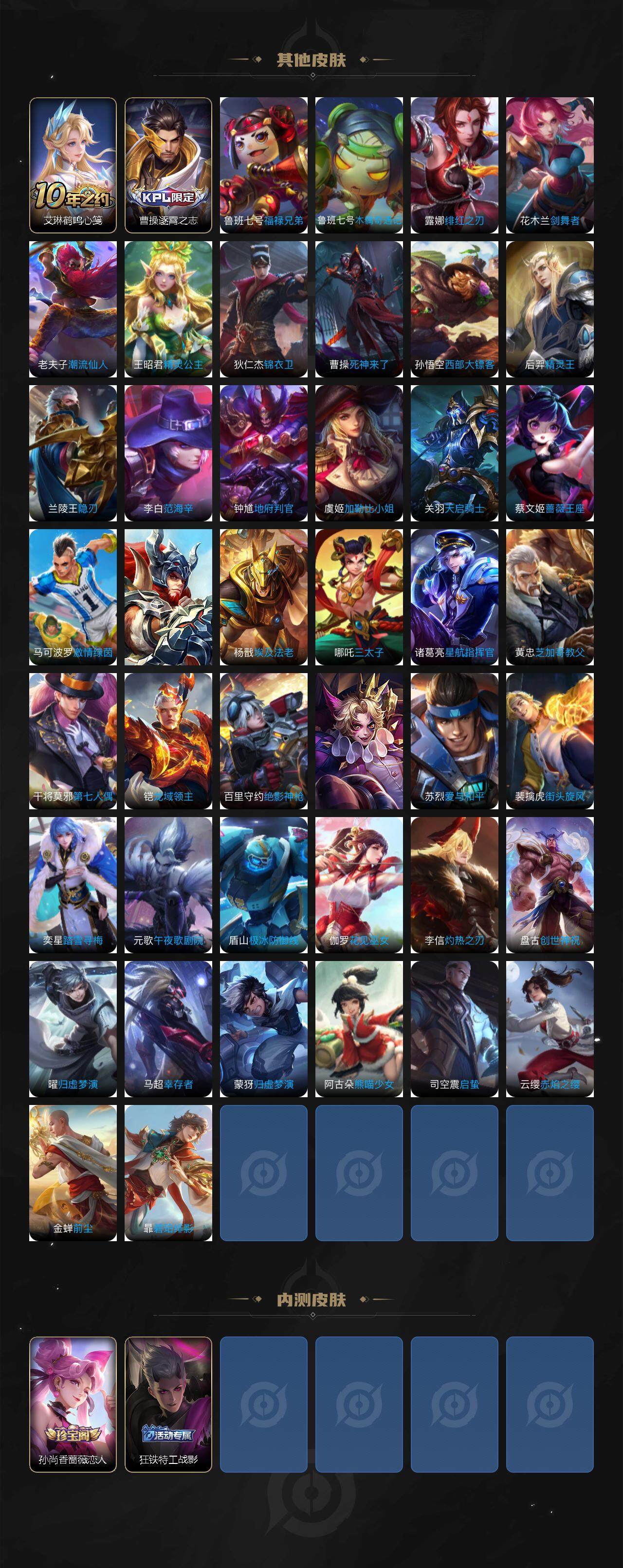 WZ0349910王者荣耀账号详情图5