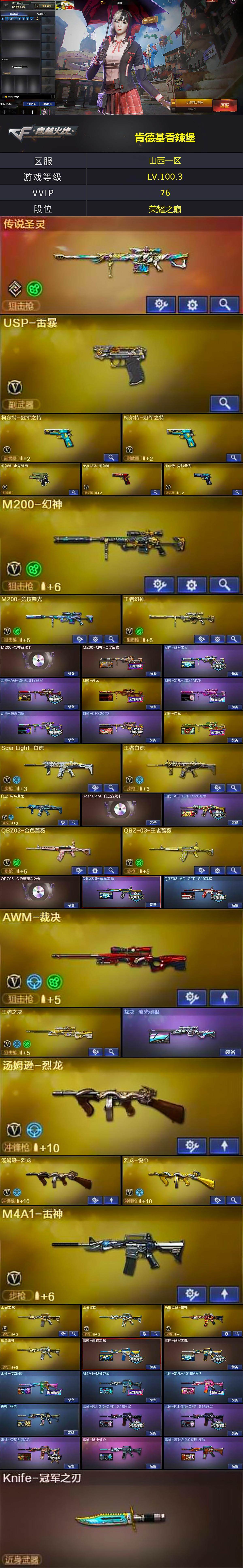 CFQM370851穿越火线账号详情图3 CFQM370851穿越火线账号详情图3