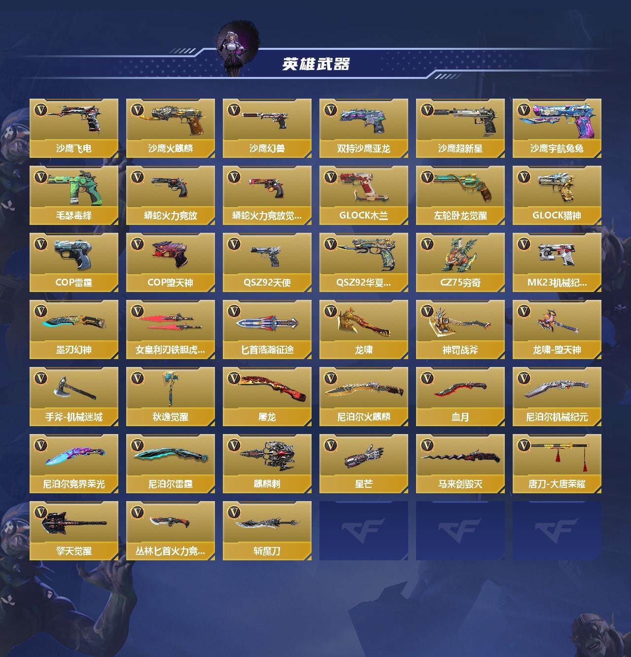 CFMQM370020枪战王者账号详情图4 CFMQM370020枪战王者账号详情图4