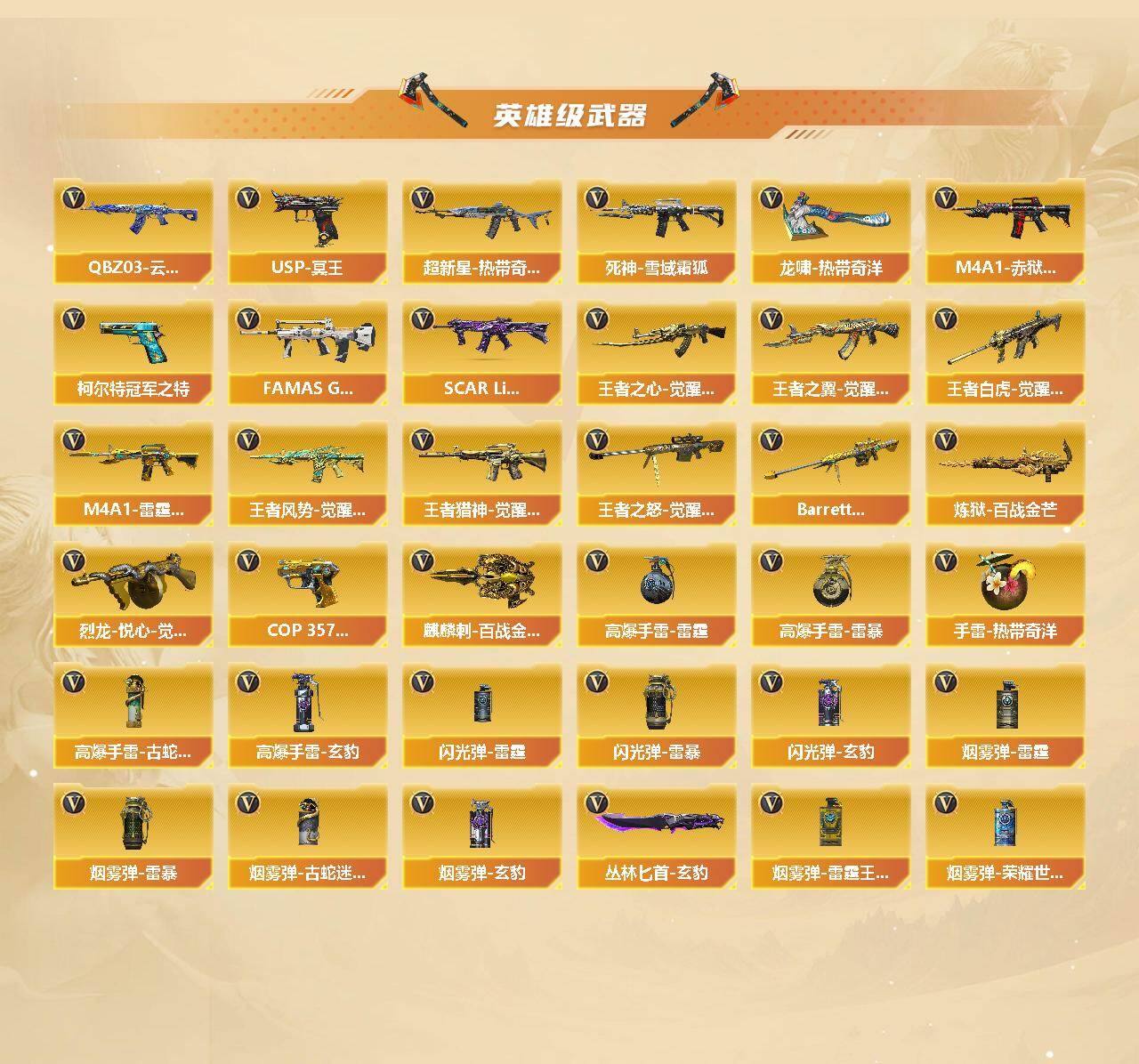 CFCMW422362穿越火线账号详情图4