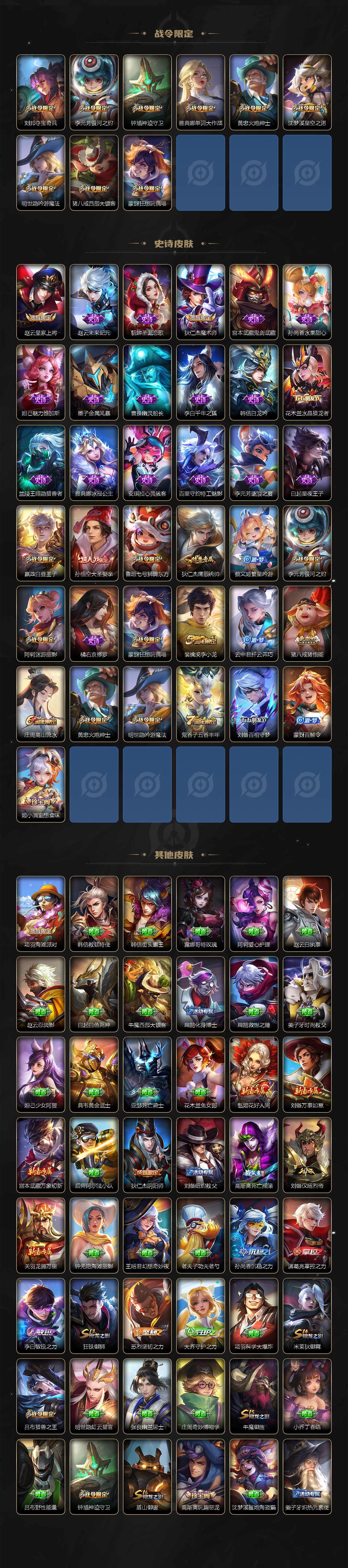 WZLE3431968王者荣耀账号详情图3 WZLE3431968王者荣耀账号详情图3