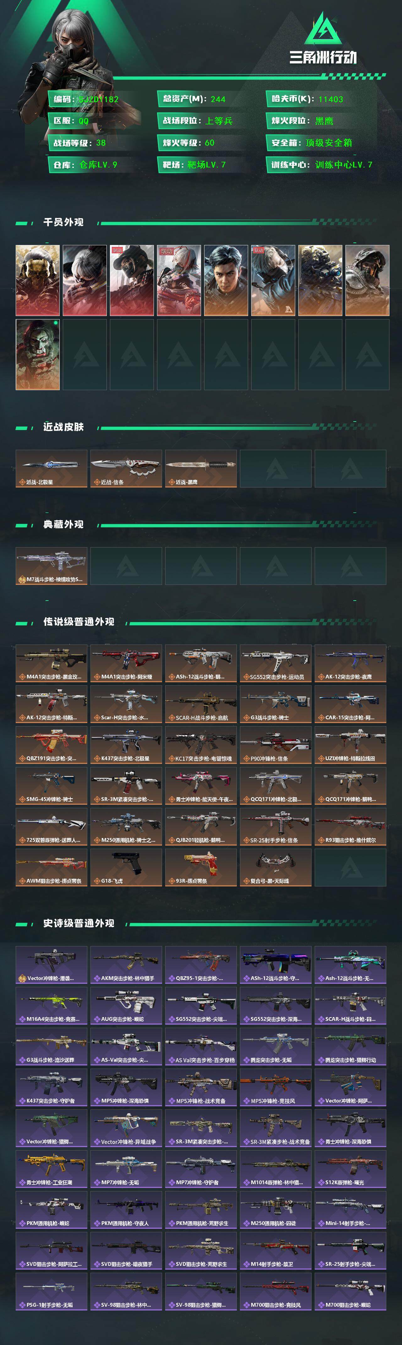 SJZQM382979三角洲行动账号详情图3 SJZQM382979三角洲行动账号详情图3