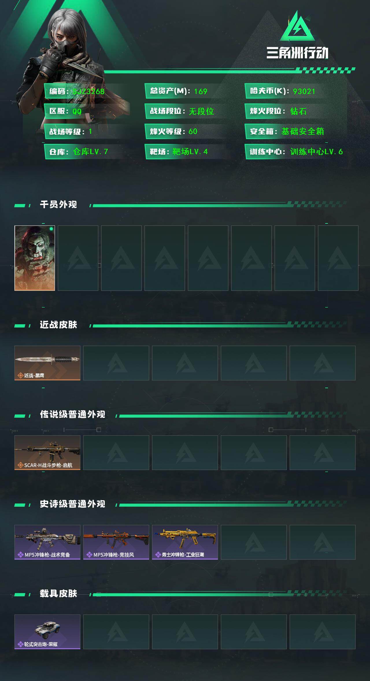 SJZQM383646三角洲行动账号详情图3 SJZQM383646三角洲行动账号详情图3