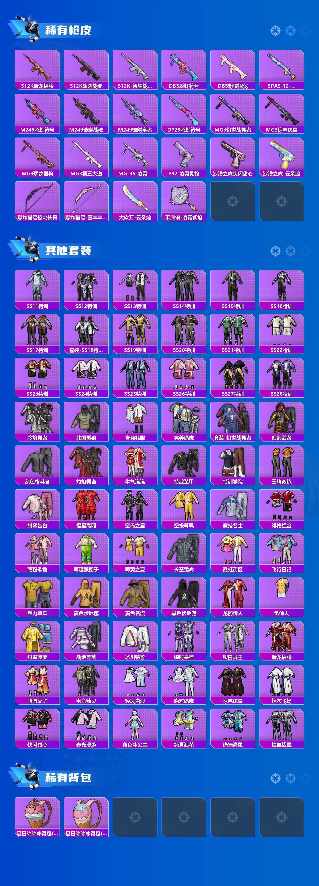 HPCMW3428799和平精英账号详情图3 HPCMW3428799和平精英账号详情图3