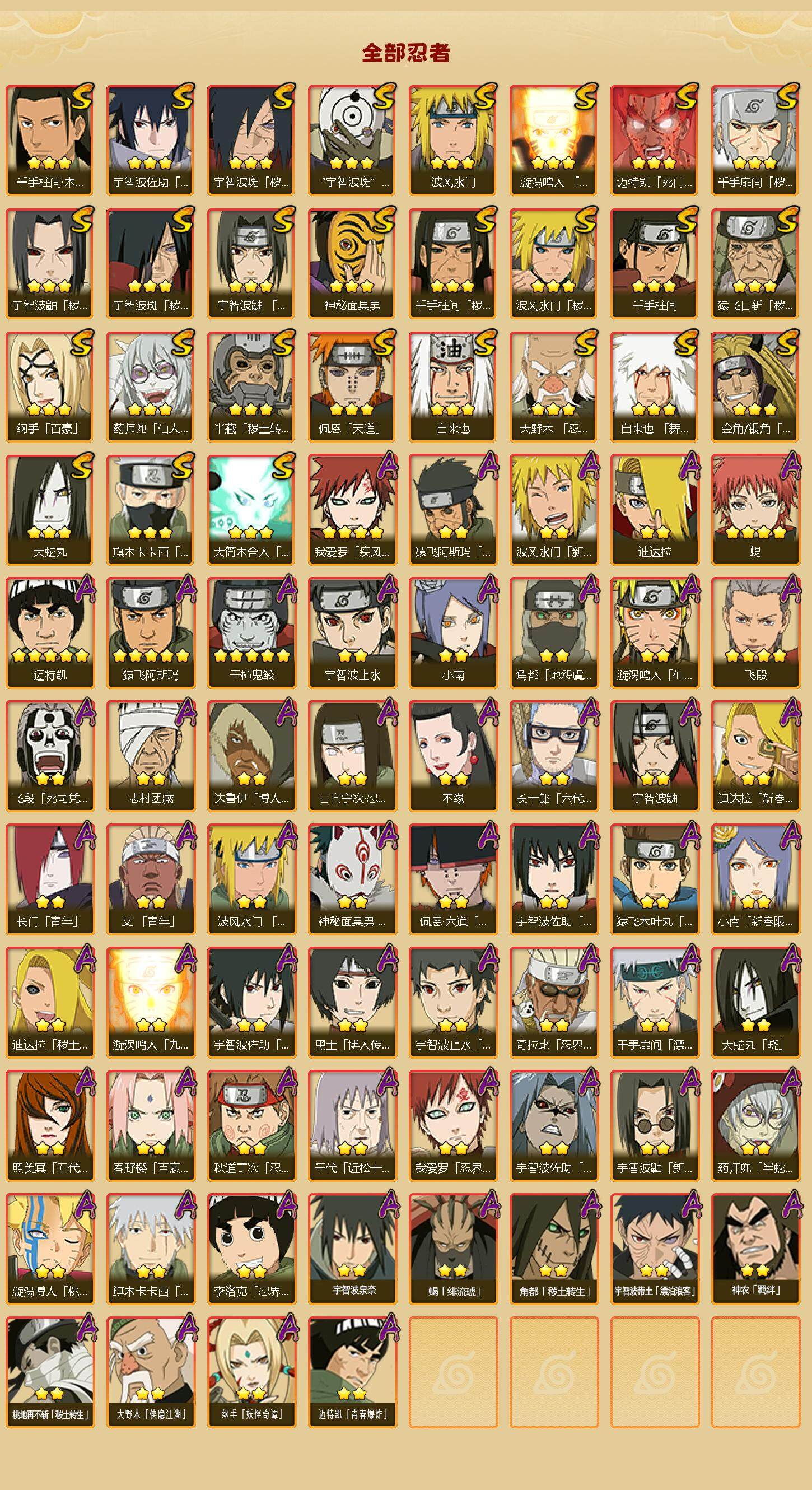 HYQM339239火影忍者账号详情图3 HYQM339239火影忍者账号详情图3