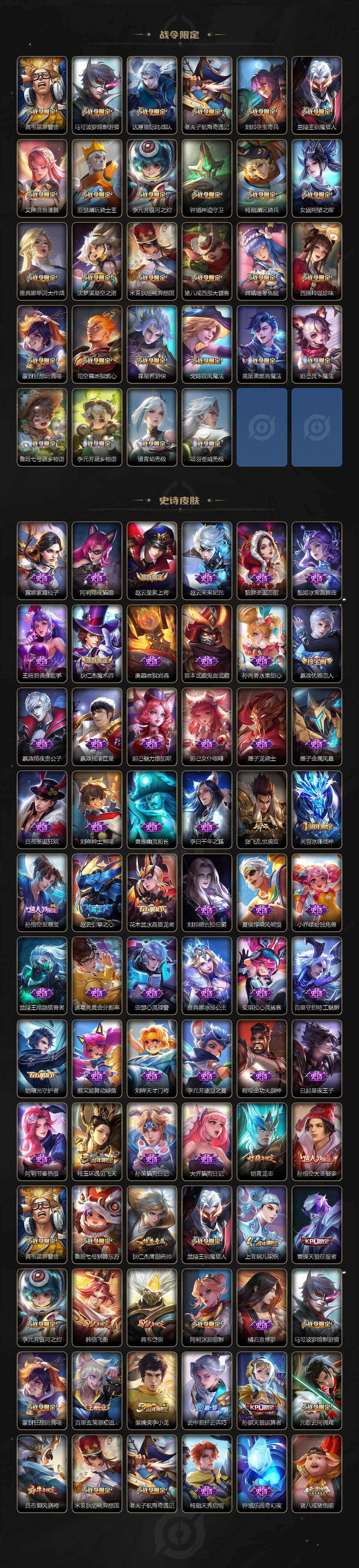 WZ0349926王者荣耀账号详情图4 WZ0349926王者荣耀账号详情图4