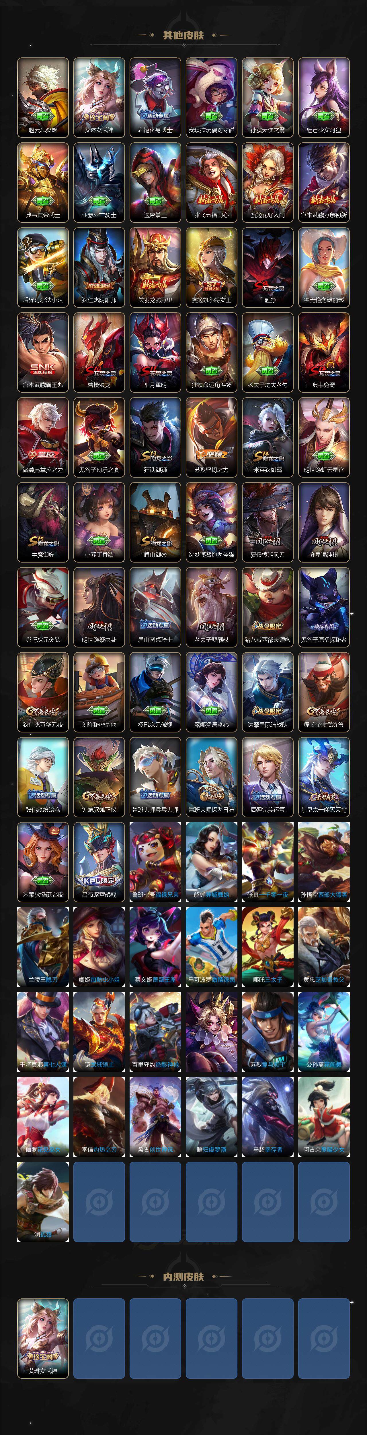 WZCMW3428983王者荣耀账号详情图3 WZCMW3428983王者荣耀账号详情图3