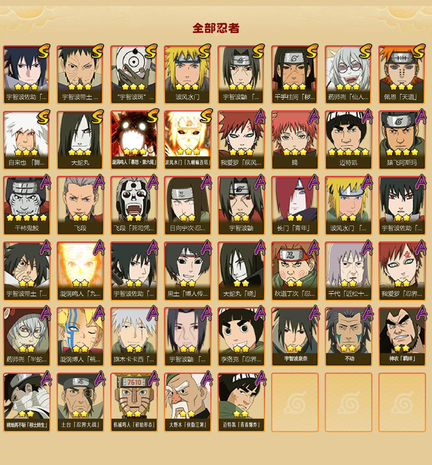 HYQM339293火影忍者账号详情图7 HYQM339293火影忍者账号详情图7