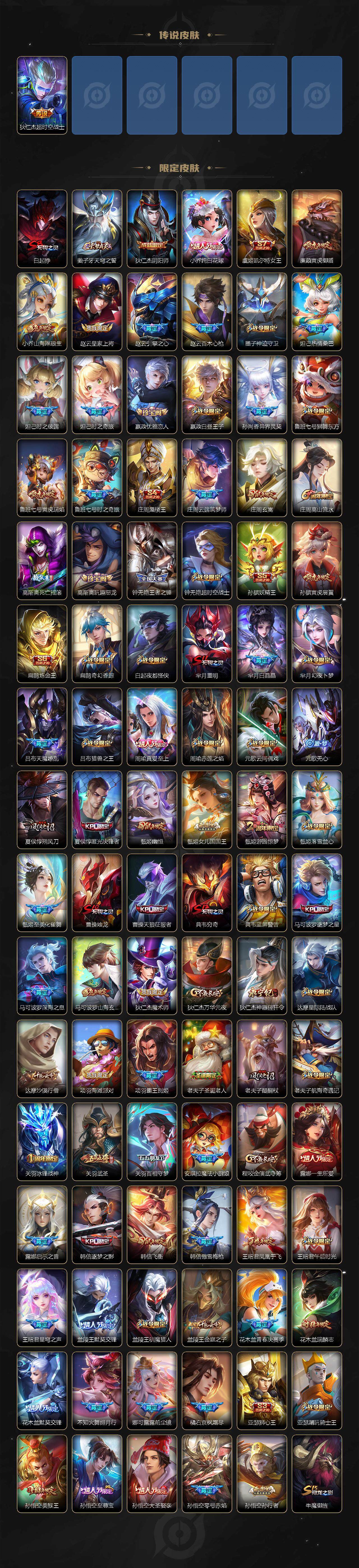 WZQM3428601王者荣耀账号详情图5 WZQM3428601王者荣耀账号详情图5