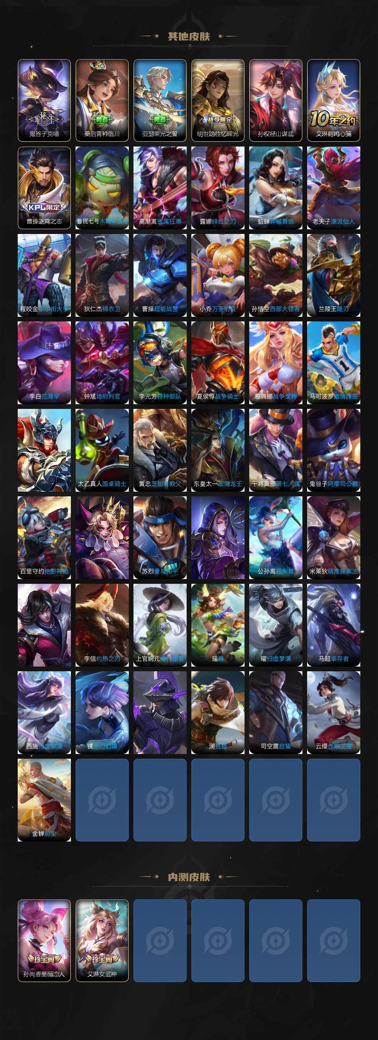 WZLE3436070王者荣耀账号详情图6