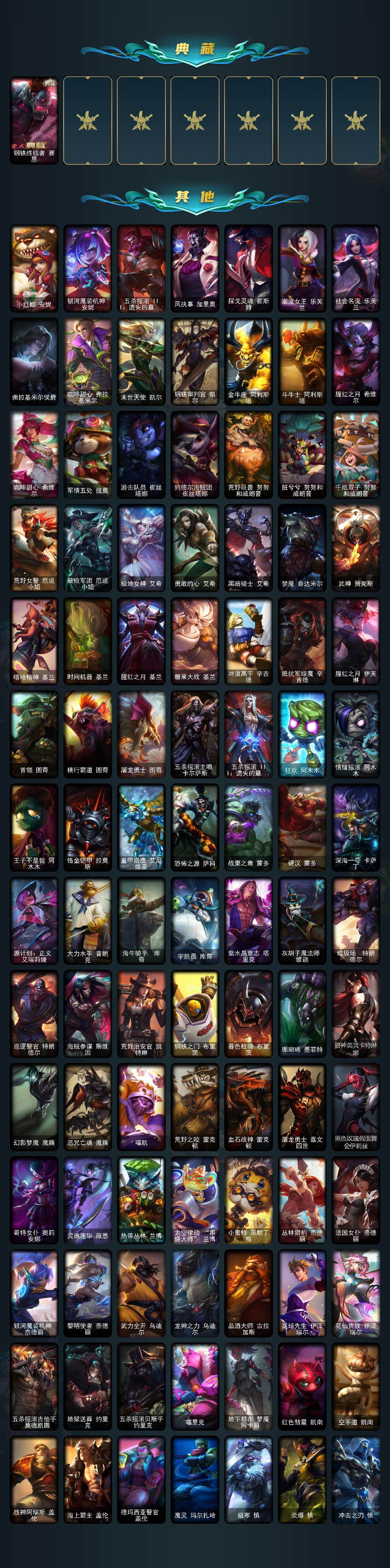 LOLQM321093英雄联盟账号详情图5 LOLQM321093英雄联盟账号详情图5