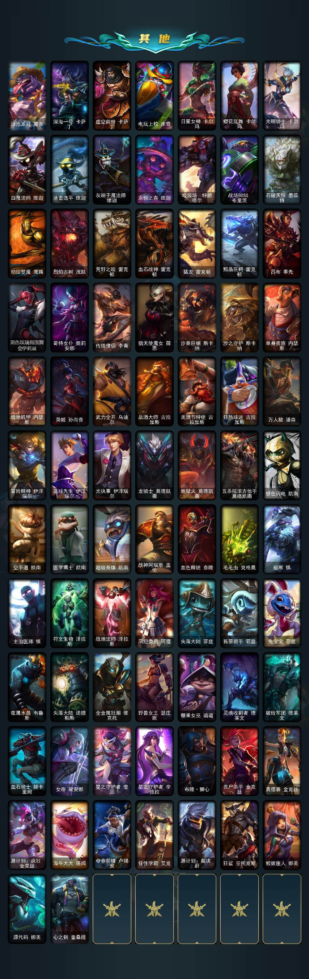 LOLQM321074英雄联盟账号详情图6 LOLQM321074英雄联盟账号详情图6