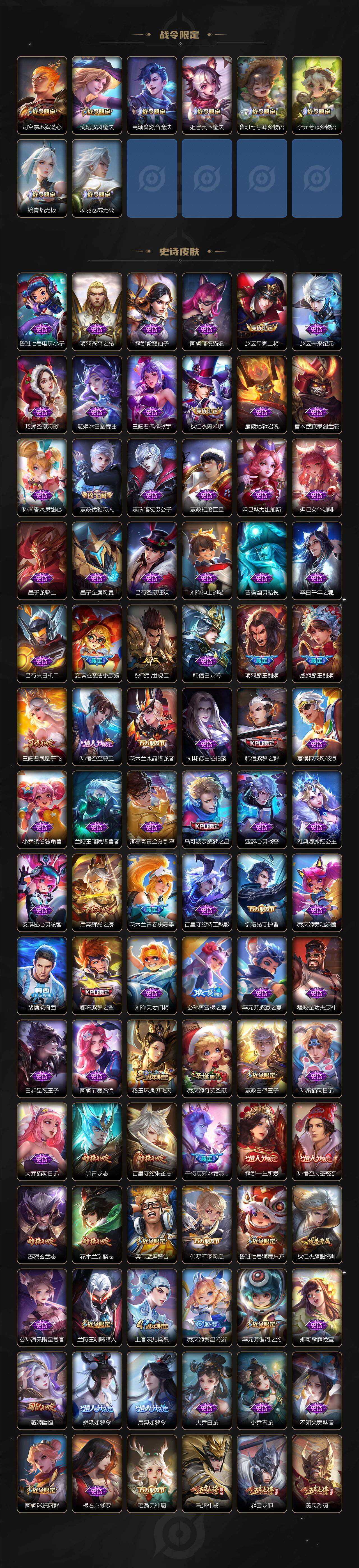 WZCMW3429962王者荣耀账号详情图6 WZCMW3429962王者荣耀账号详情图6