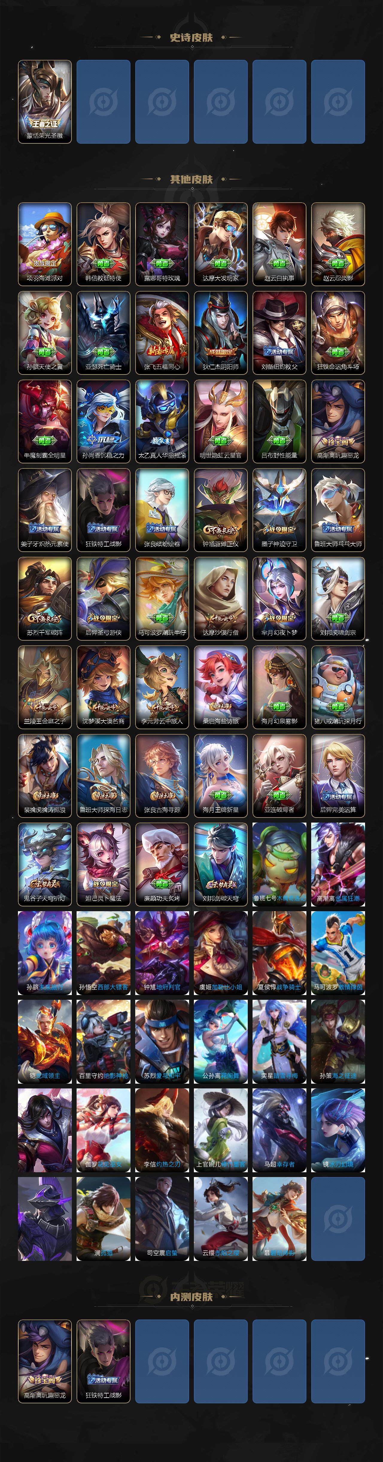 WZEY3432155王者荣耀账号详情图3 WZEY3432155王者荣耀账号详情图3