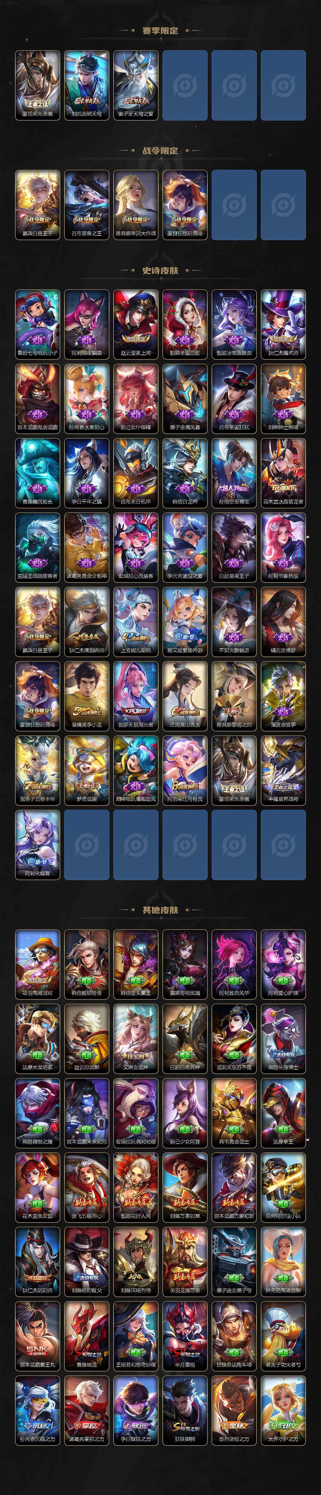 WZLE3436065王者荣耀账号详情图3