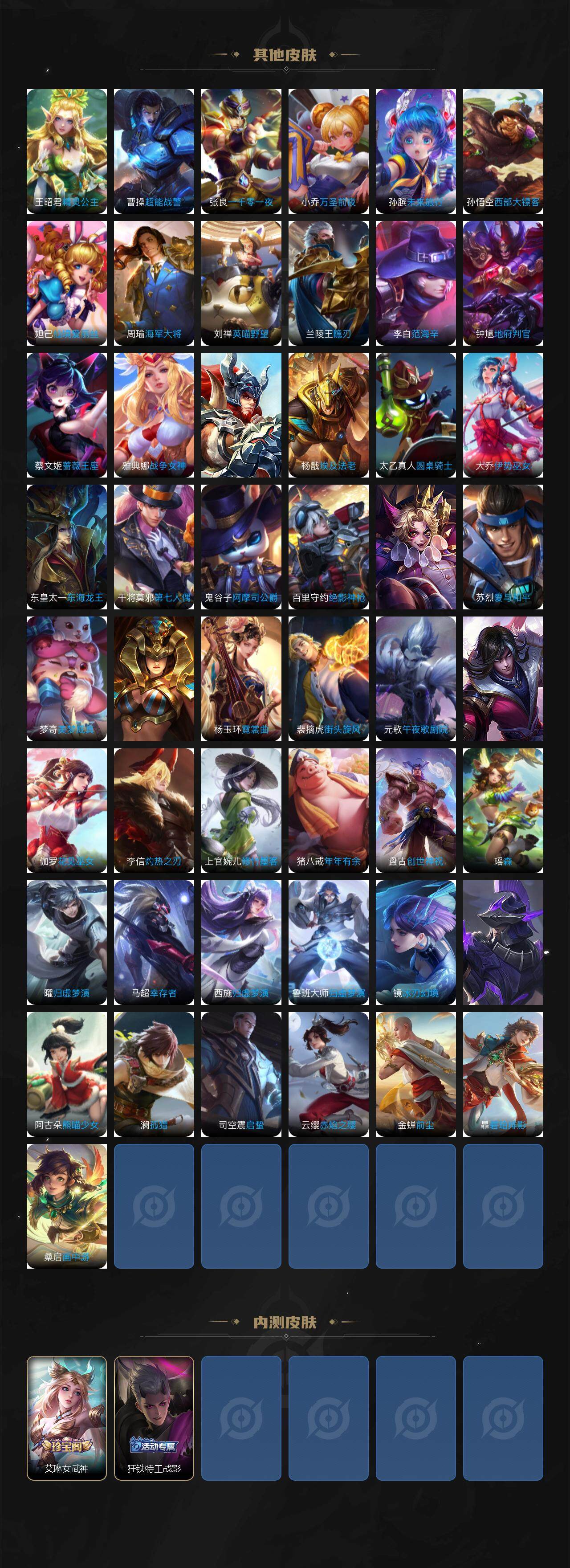 WZ0349977王者荣耀账号详情图6 WZ0349977王者荣耀账号详情图6