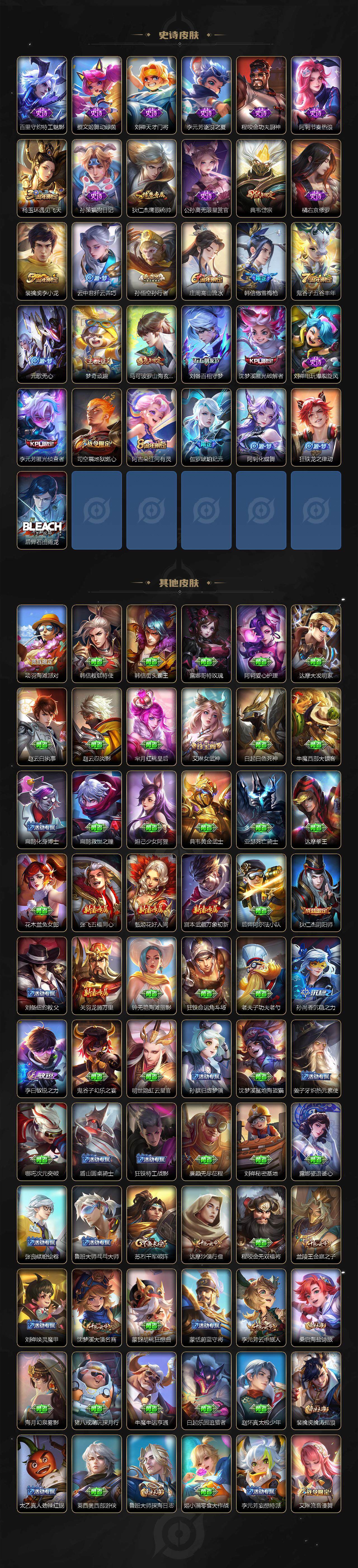 WZLE3434740王者荣耀账号详情图3 WZLE3434740王者荣耀账号详情图3