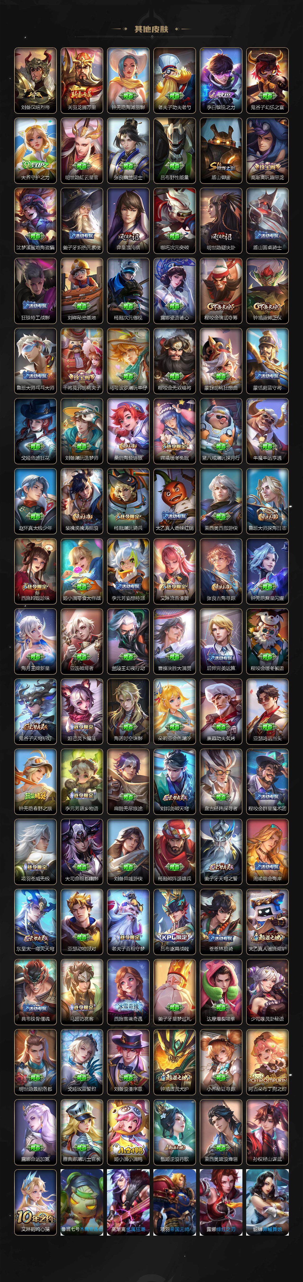 WZLE3441350王者荣耀账号详情图4