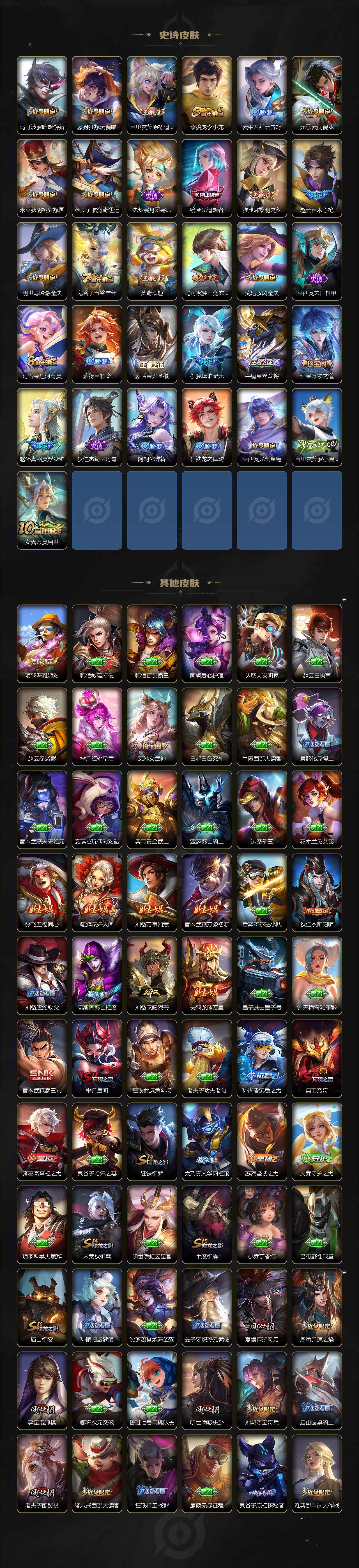 WZLE3439294王者荣耀账号详情图4 WZLE3439294王者荣耀账号详情图4