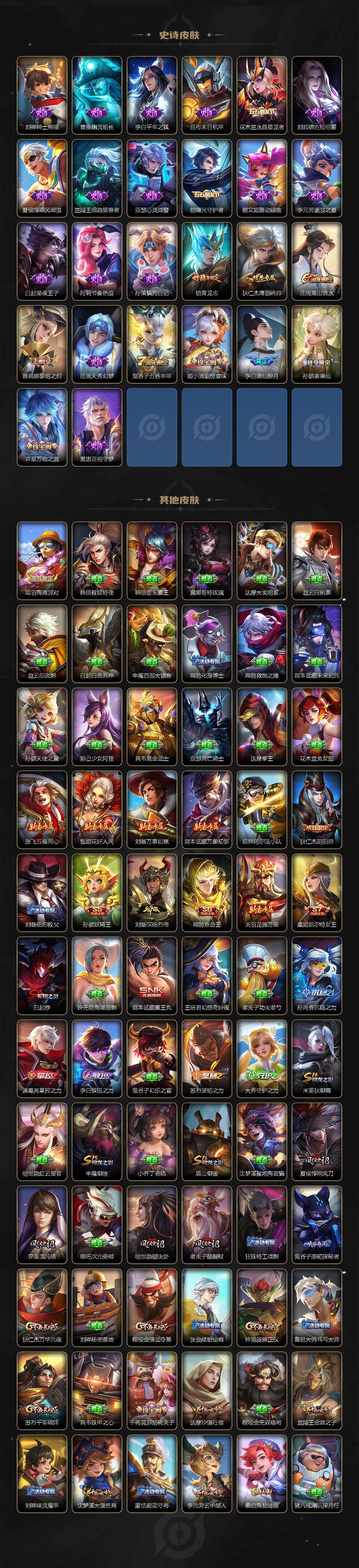 WZLE3439210王者荣耀账号详情图3 WZLE3439210王者荣耀账号详情图3