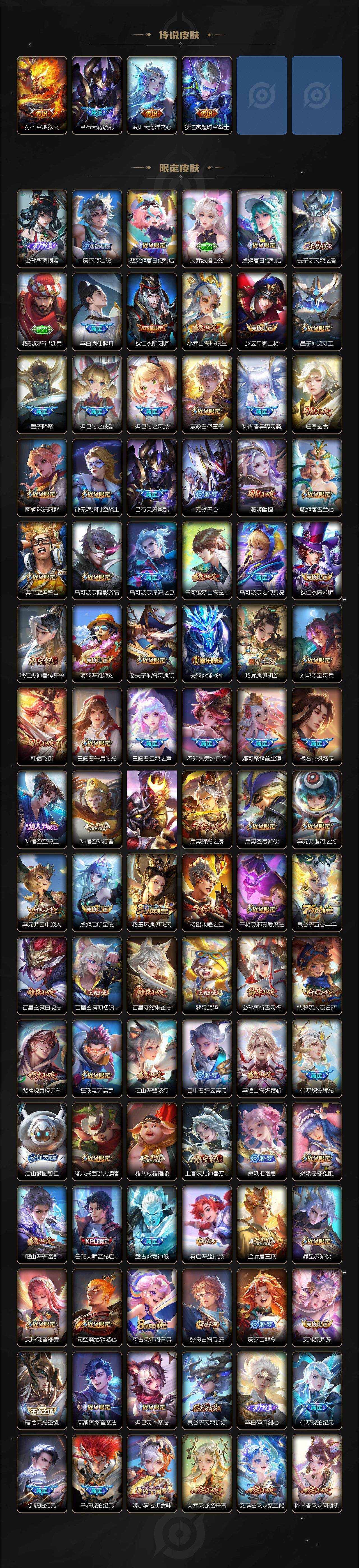 WZLE3434756王者荣耀账号详情图3