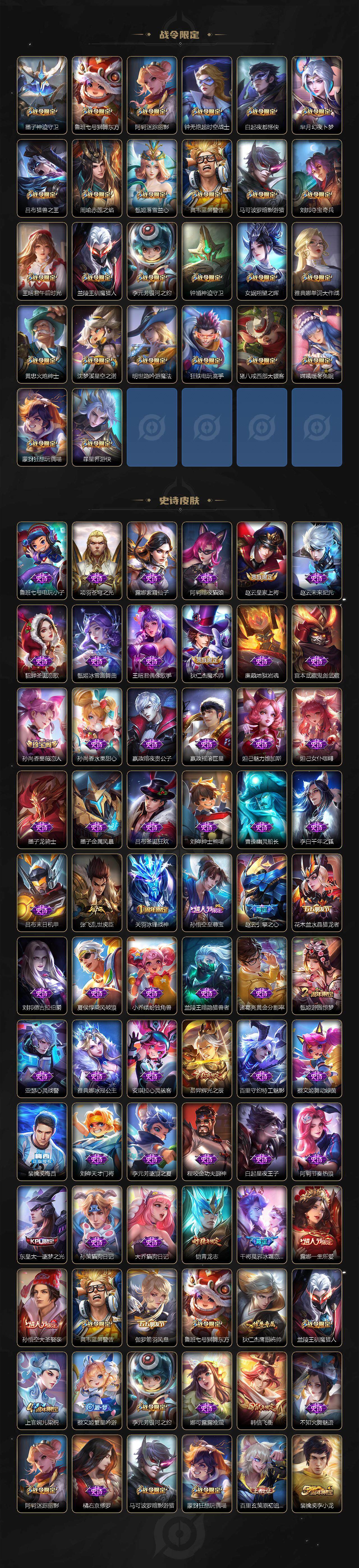 WZLE3436062王者荣耀账号详情图4 WZLE3436062王者荣耀账号详情图4