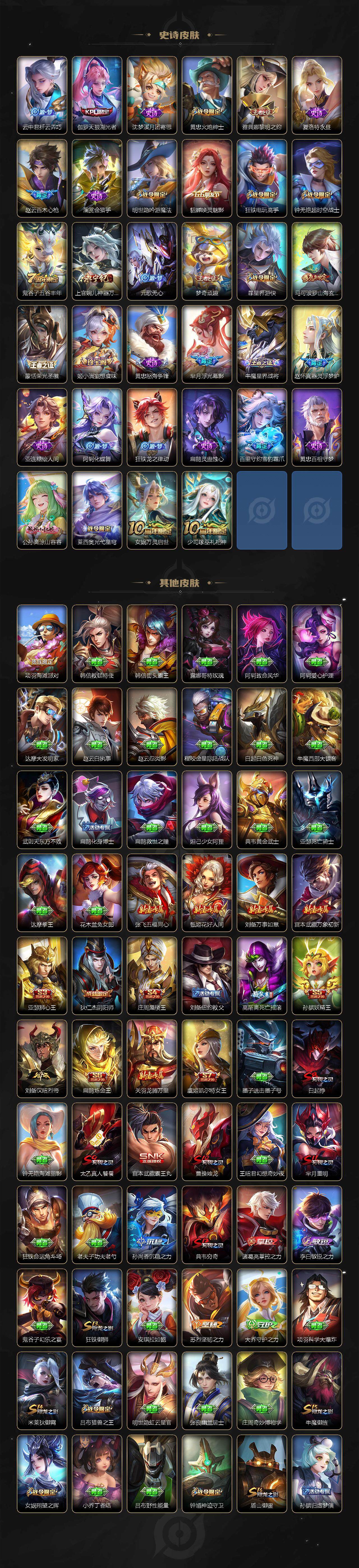 WZLE3436062王者荣耀账号详情图5 WZLE3436062王者荣耀账号详情图5