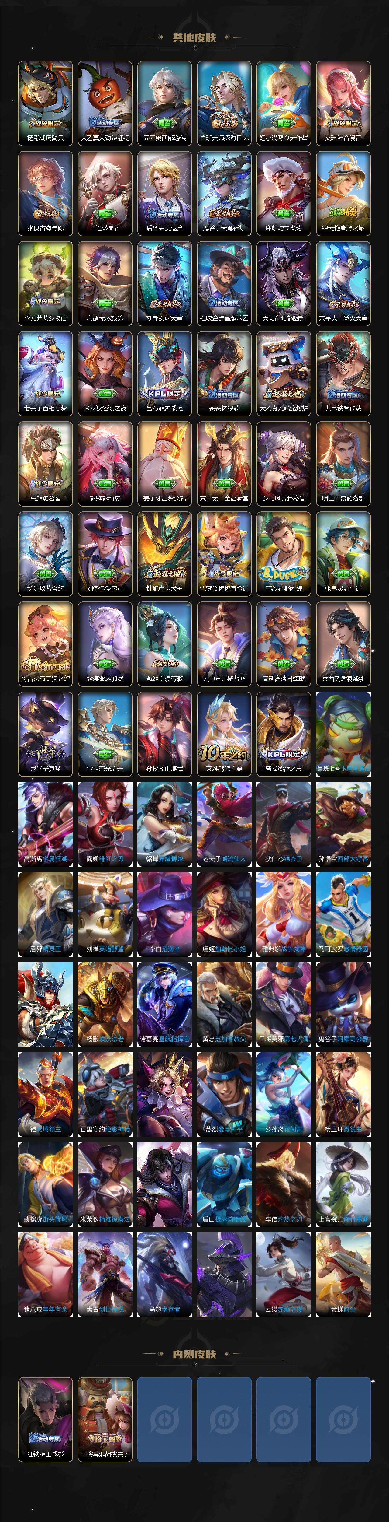 WZLE3439265王者荣耀账号详情图5 WZLE3439265王者荣耀账号详情图5