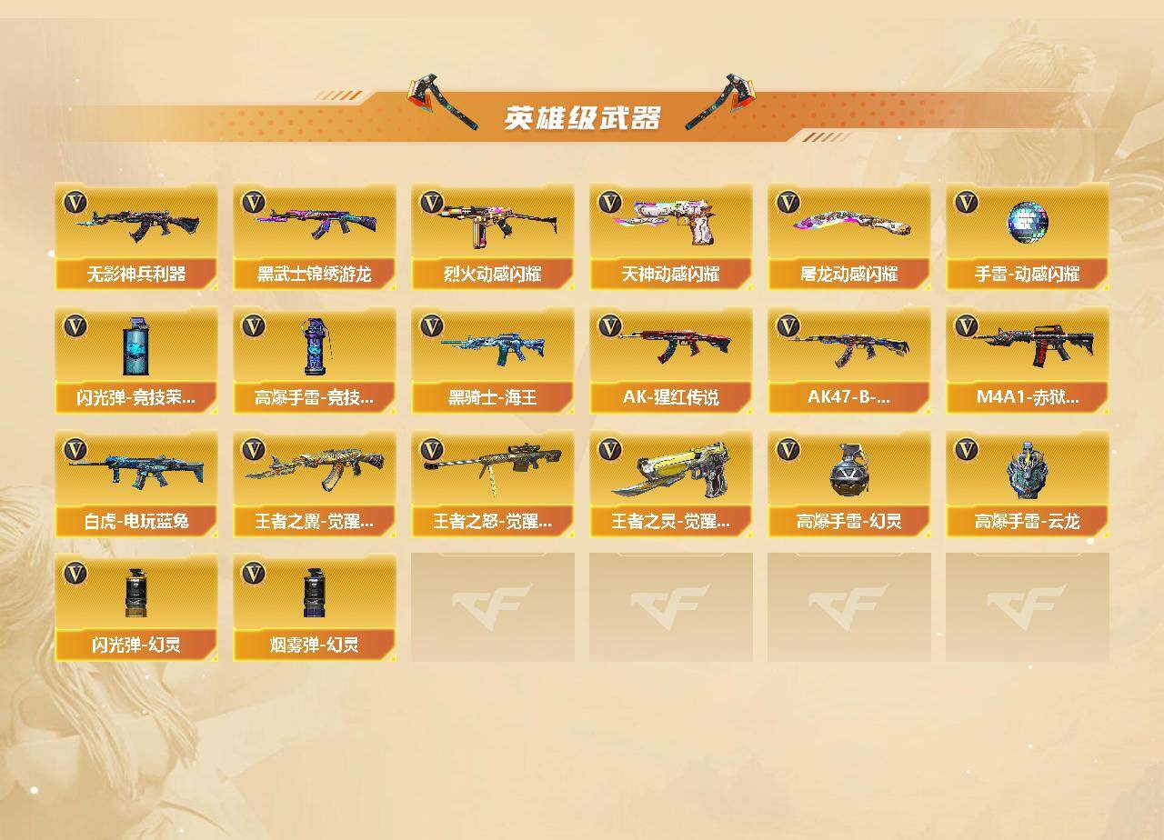 CFQM374599穿越火线账号详情图4 CFQM374599穿越火线账号详情图4