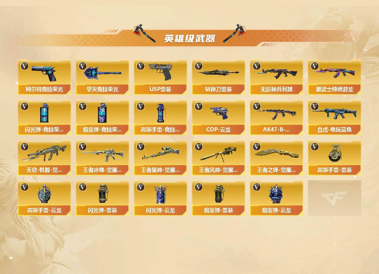 CFQM374604穿越火线账号详情图4 CFQM374604穿越火线账号详情图4