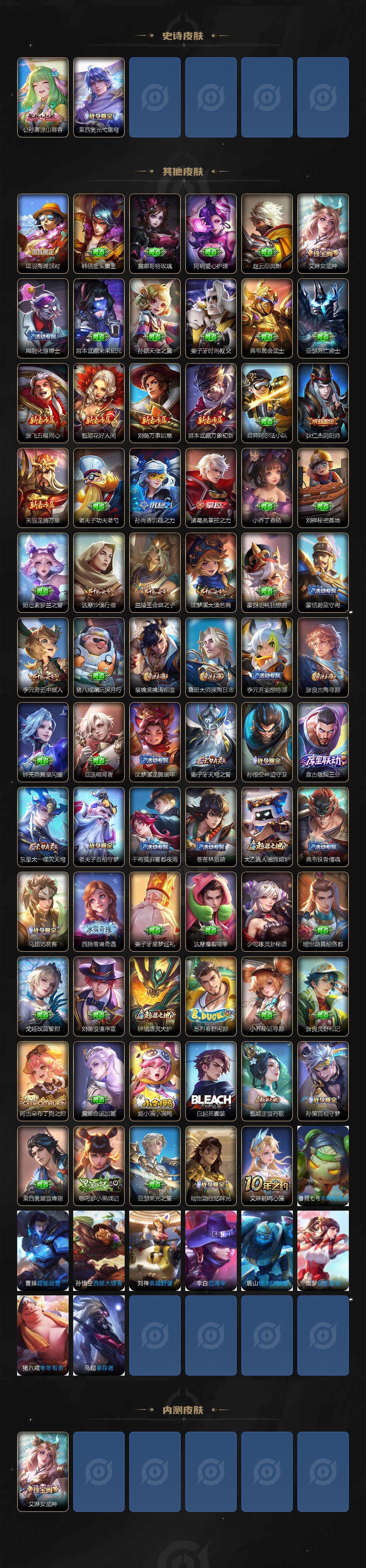 WZLE3441359王者荣耀账号详情图3