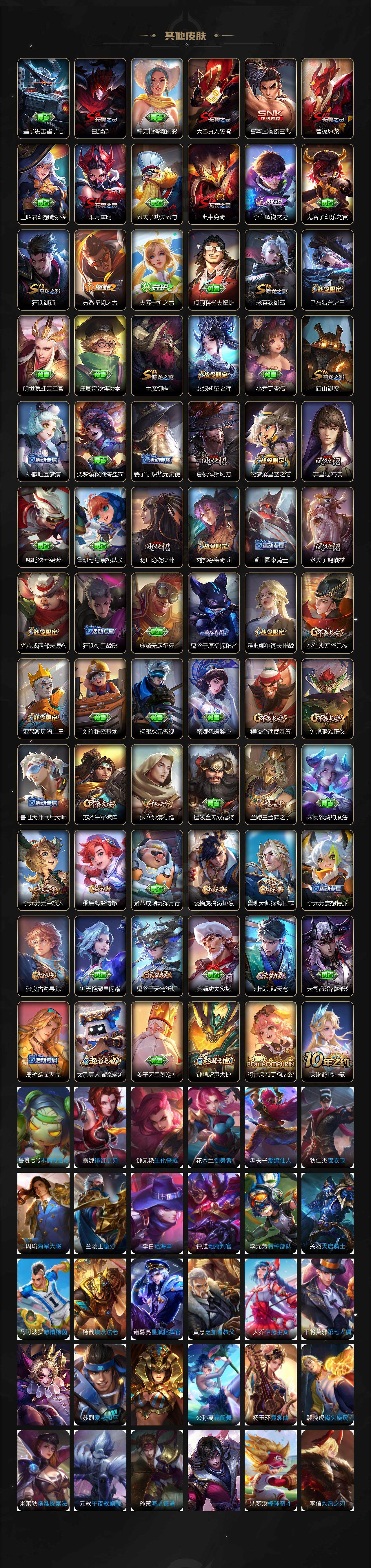 WZLE3441334王者荣耀账号详情图4