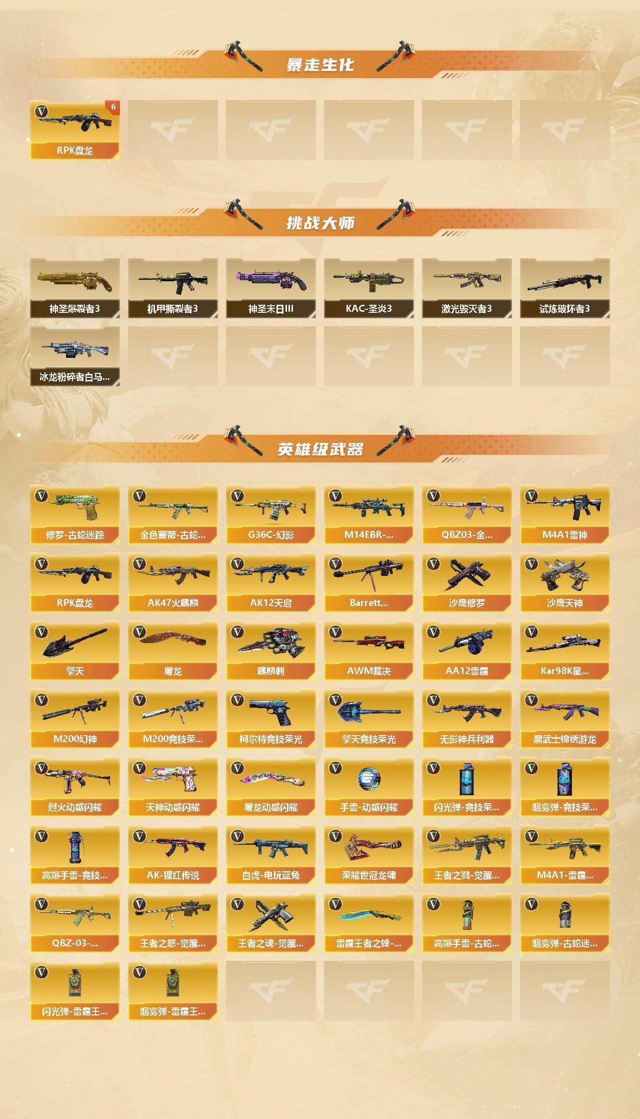 CFQM371027穿越火线账号详情图4 CFQM371027穿越火线账号详情图4