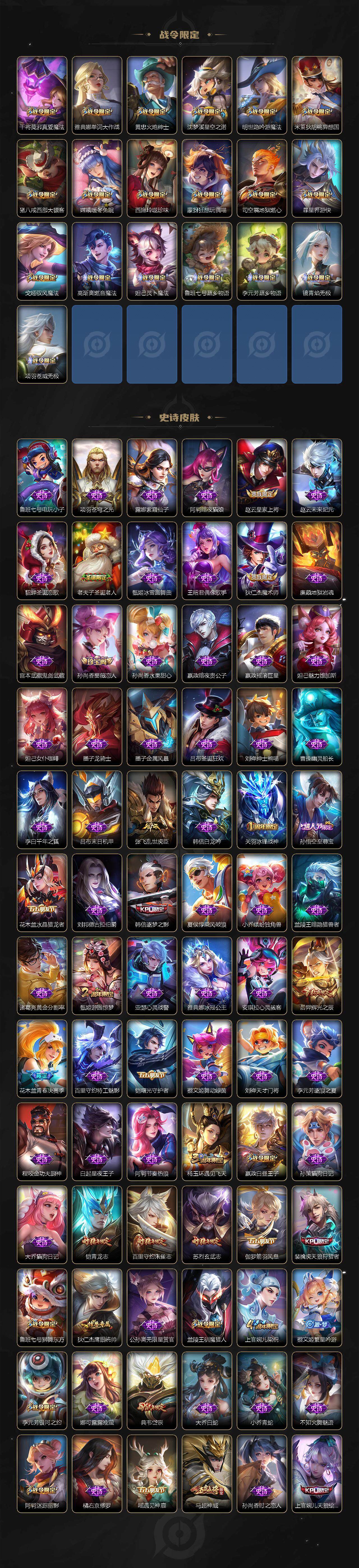 WZLX3431922王者荣耀账号详情图5 WZLX3431922王者荣耀账号详情图5