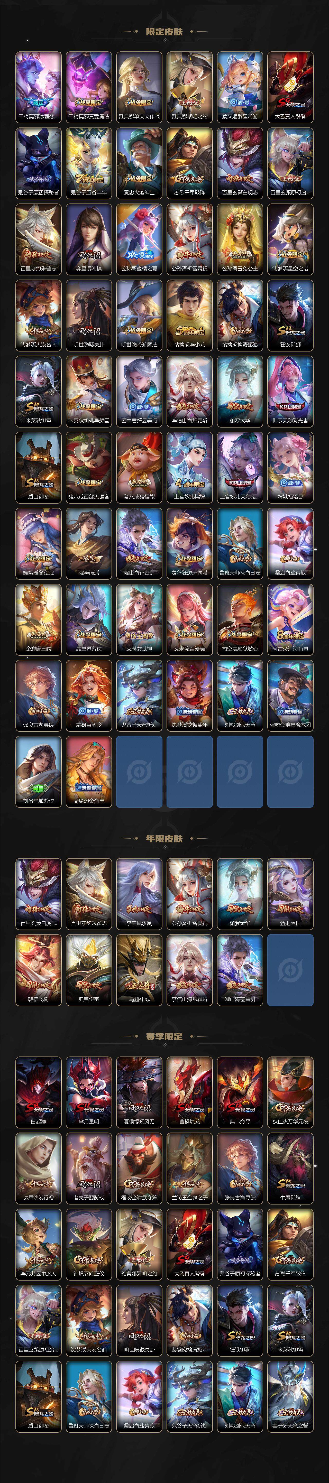 WZLX3431699王者荣耀账号详情图3 WZLX3431699王者荣耀账号详情图3