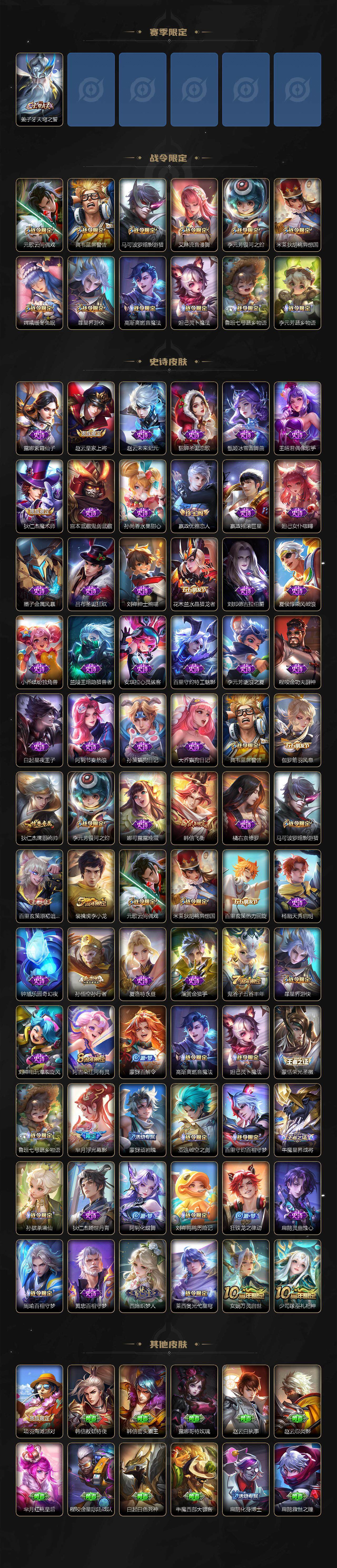 WZLE3433184王者荣耀账号详情图3 WZLE3433184王者荣耀账号详情图3