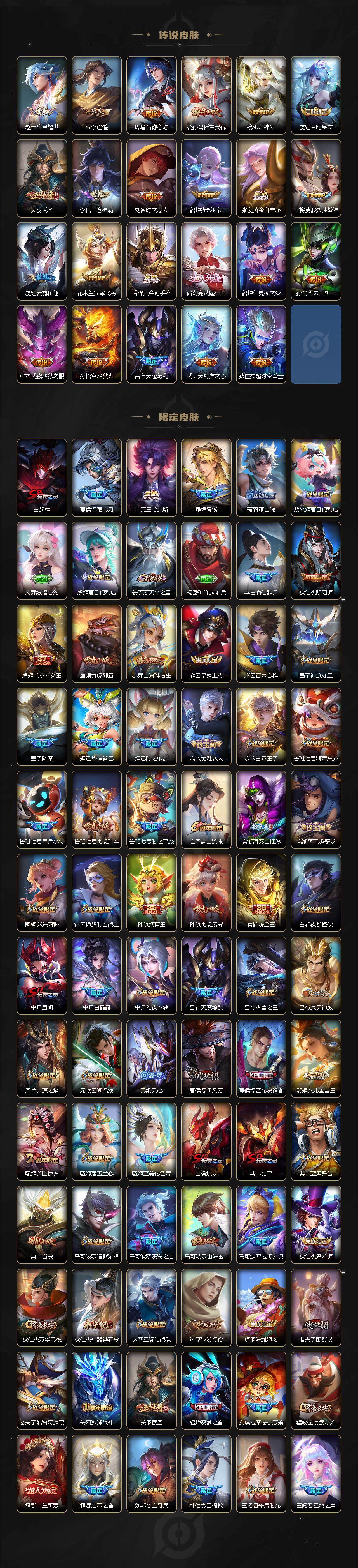 WZ0349955王者荣耀账号详情图3 WZ0349955王者荣耀账号详情图3