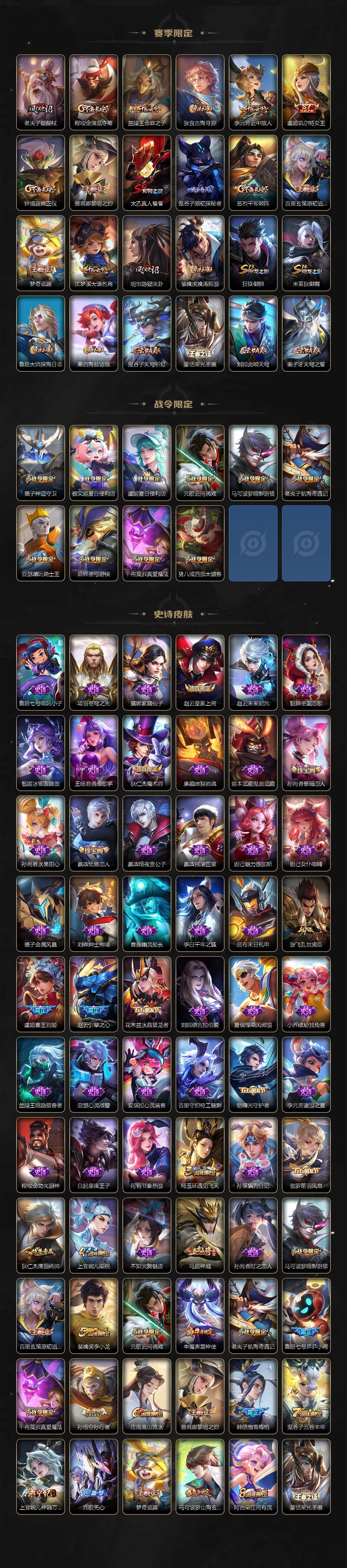 WZ0349973王者荣耀账号详情图3 WZ0349973王者荣耀账号详情图3