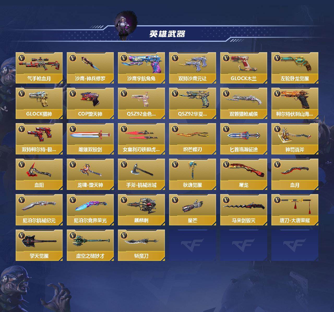 CFMQM370334枪战王者账号详情图4 CFMQM370334枪战王者账号详情图4