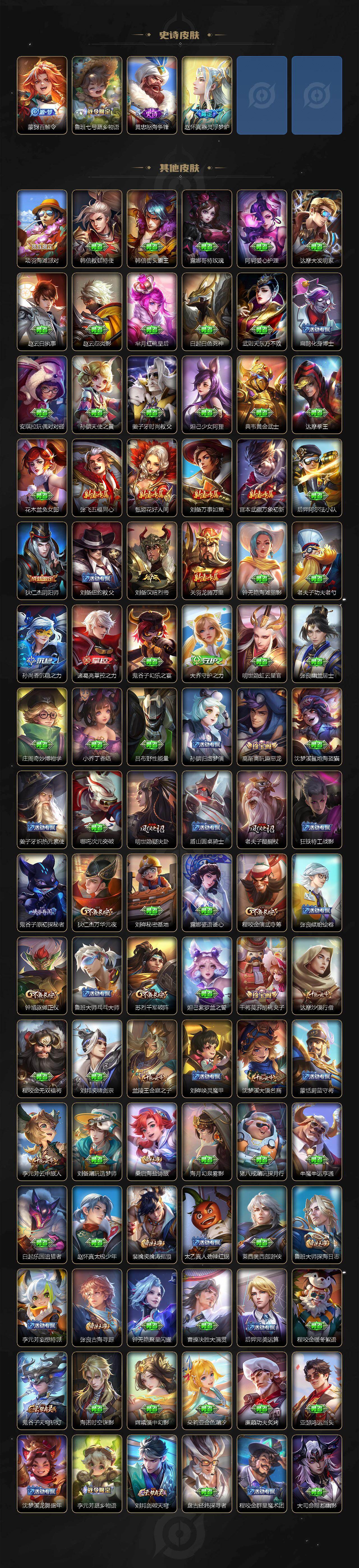 WZ0349990王者荣耀账号详情图3 WZ0349990王者荣耀账号详情图3