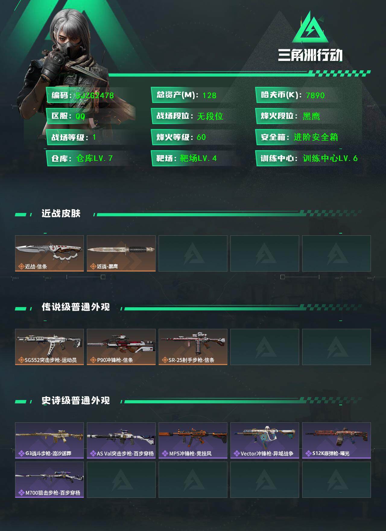 SJZQM384133三角洲行动账号详情图3 SJZQM384133三角洲行动账号详情图3