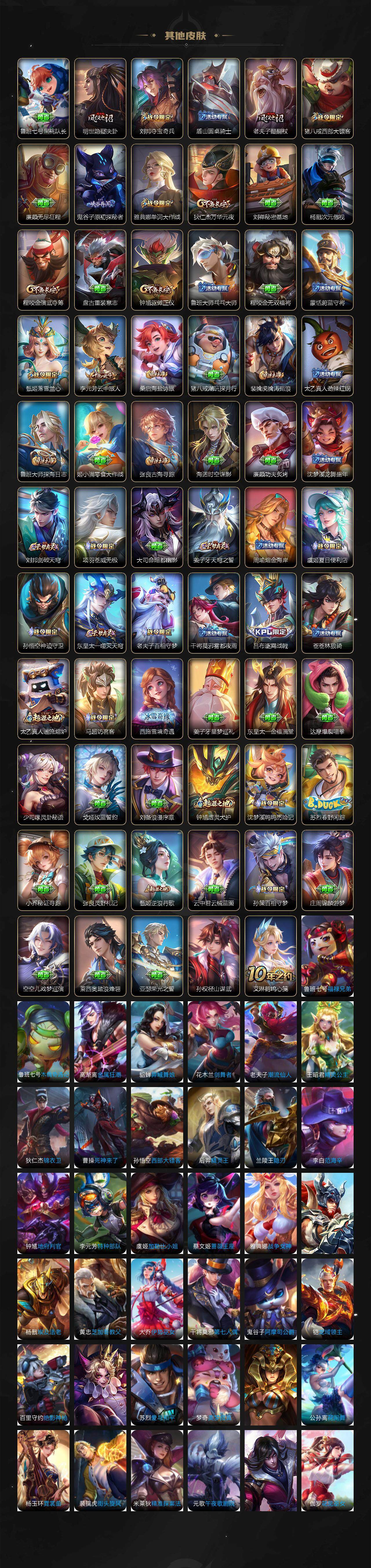 WZ03410001王者荣耀账号详情图5