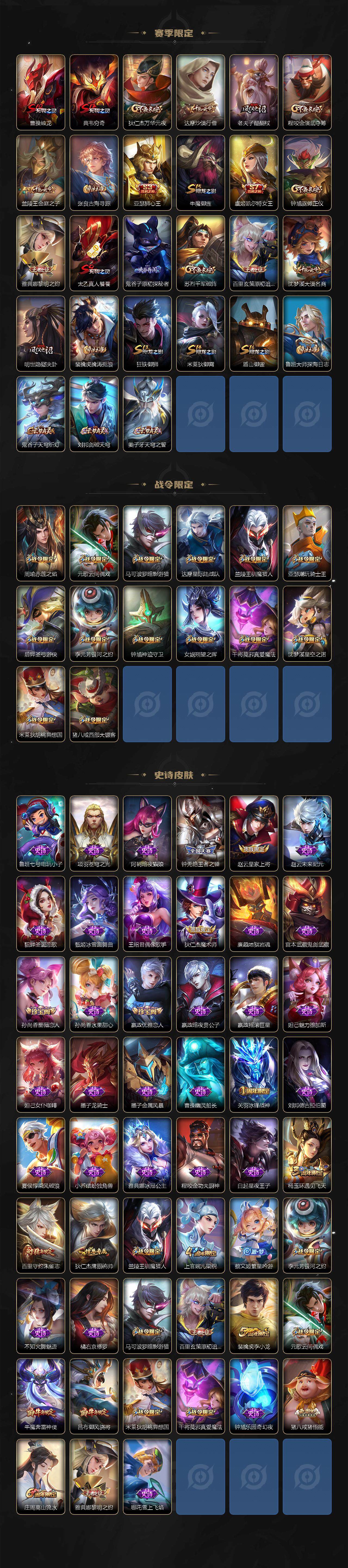 WZLFY3433577王者荣耀账号详情图3 WZLFY3433577王者荣耀账号详情图3