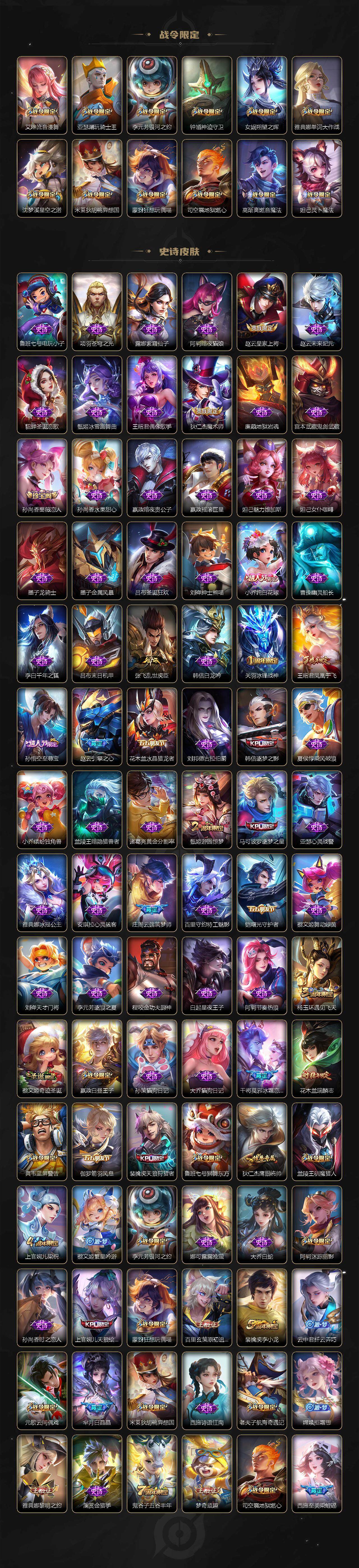 WZLE3441336王者荣耀账号详情图4