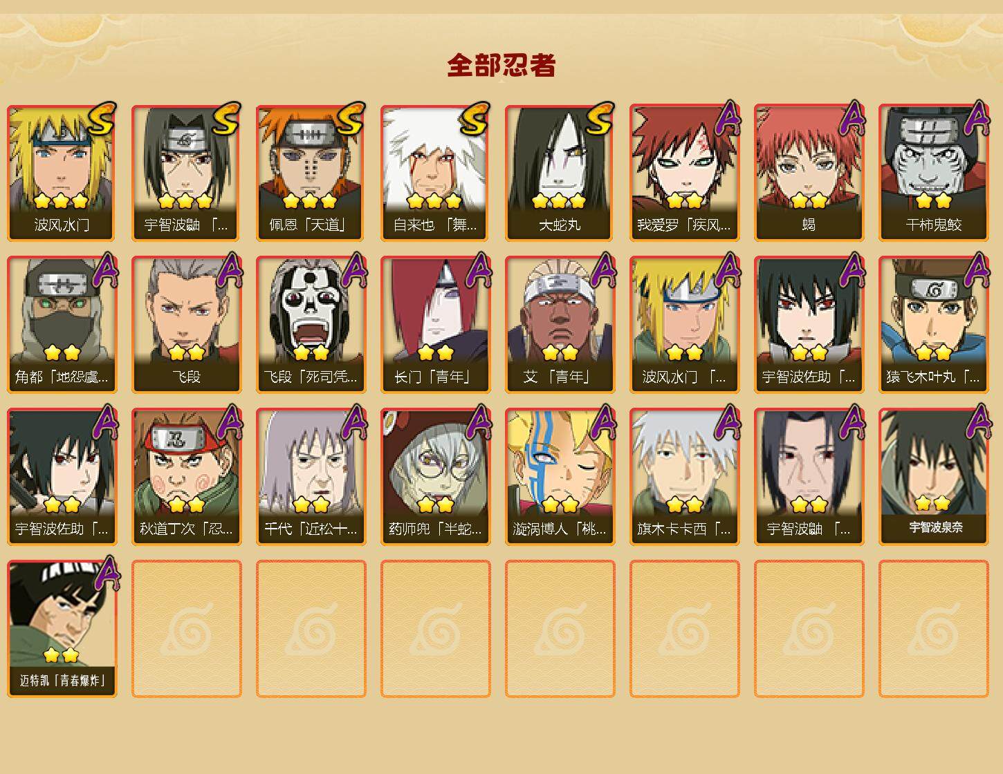 HYEY340446火影忍者账号详情图2